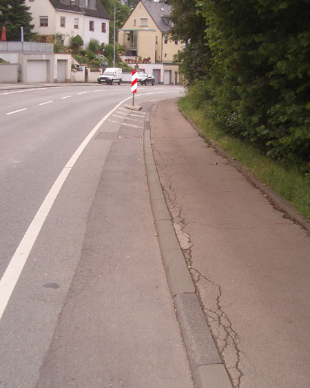 Begrenzungspfahl