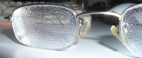 Brillenintransparenz