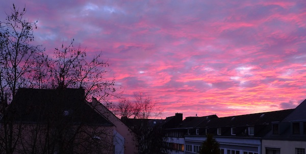 Himmel ist rot